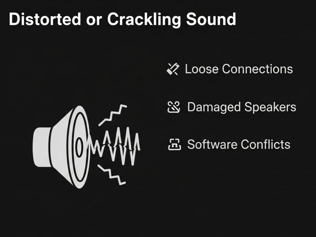 Common Symptoms of Laptop Speaker Problems