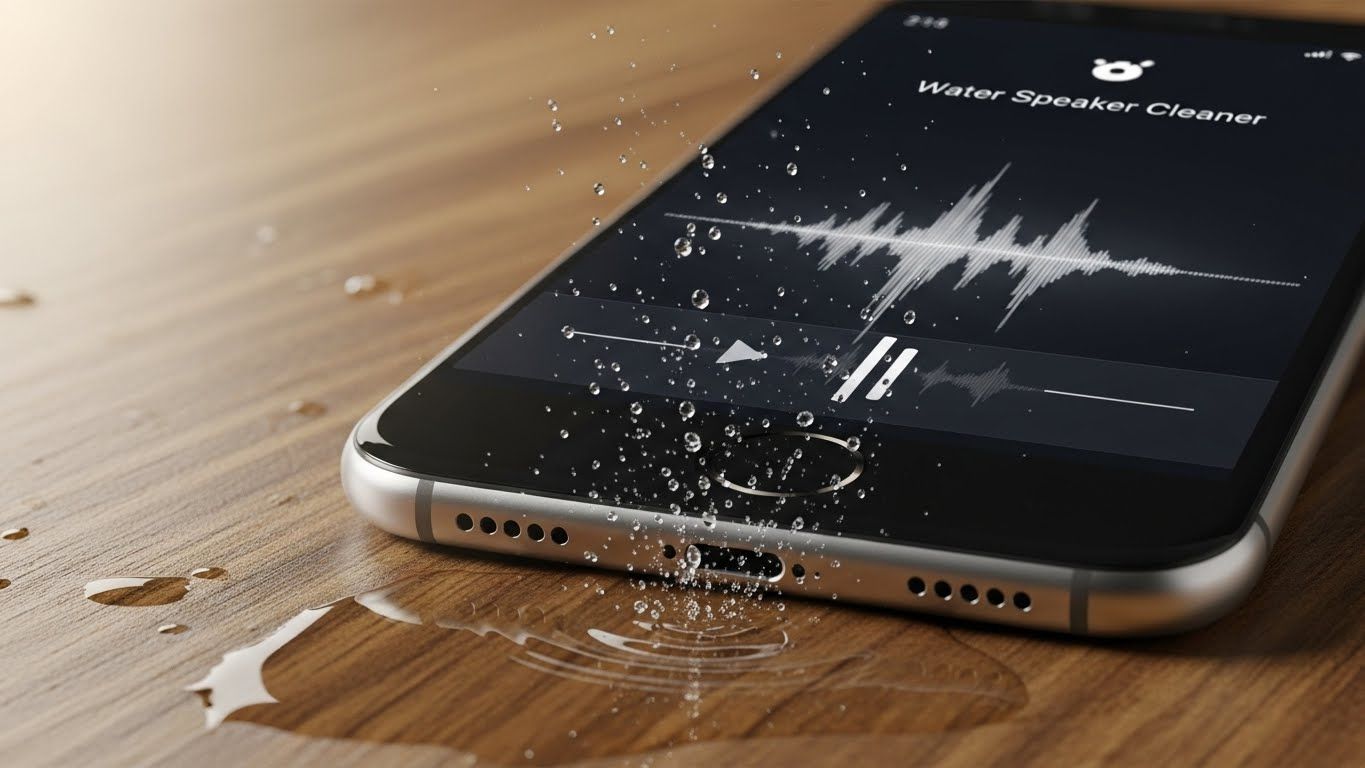 water speaker cleaner